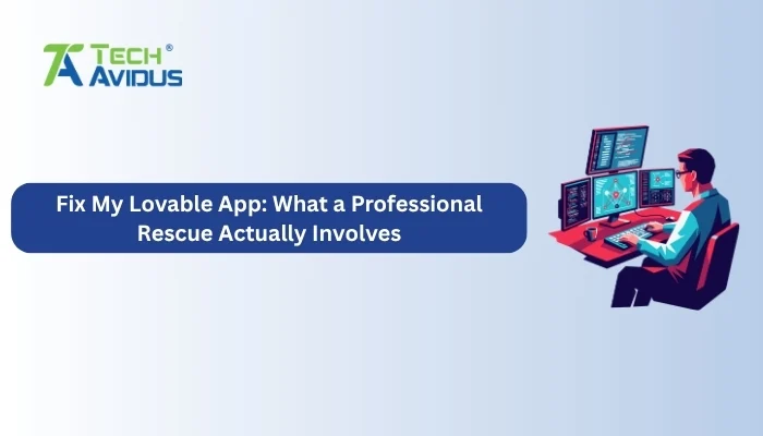 Fix My Lovable App: What a Professional Rescue Actually Involves
